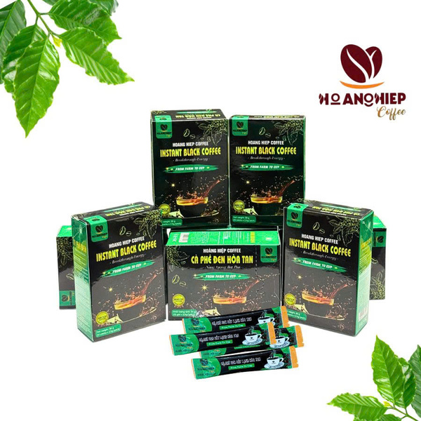 Cà phê đen hòa tan - Hoàng Hiệp Coffee - Công Ty TNHH Hoàng Hiệp F&B