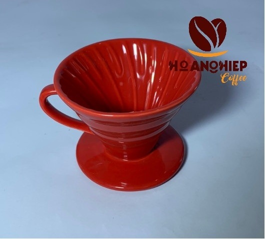 Phễu lọc V60 pha pour over bằng sứ