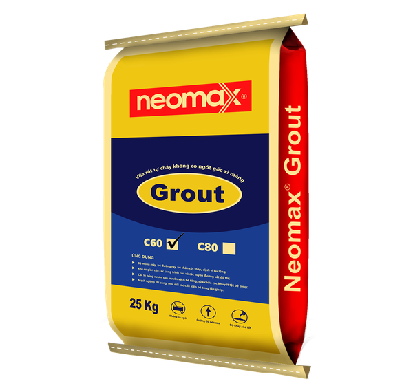 Neomax Grout C60 - Chống Thấm Việt Hương - Công Ty TNHH Thiết Bị Công Nghệ Việt Hương