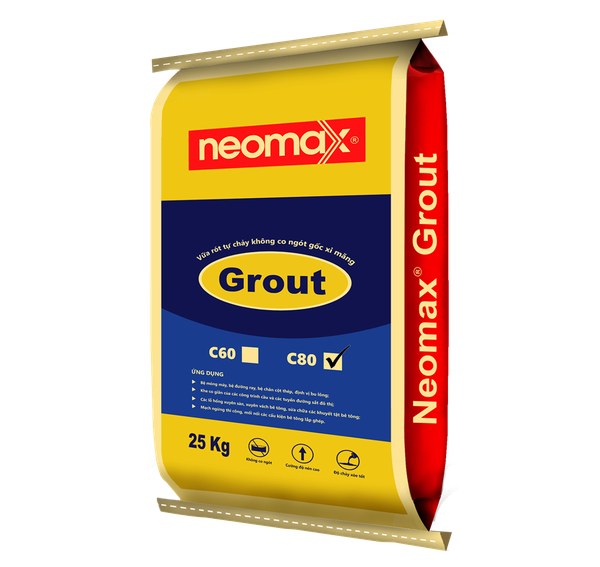 Neomax Grout C80 - Chống Thấm Việt Hương - Công Ty TNHH Thiết Bị Công Nghệ Việt Hương