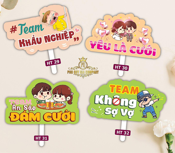 Hashtag chibi cưới