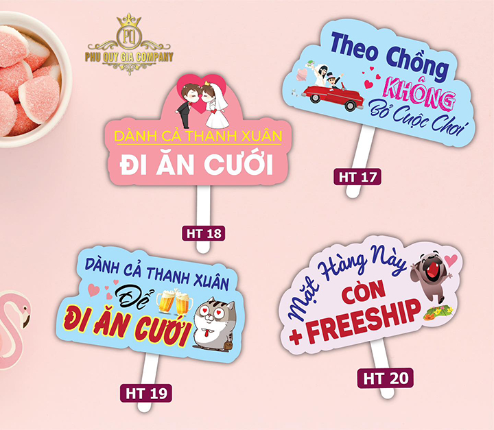 Hashtag chibi cưới