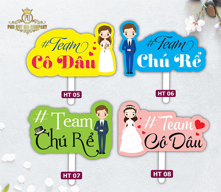 Hashtag chibi cưới