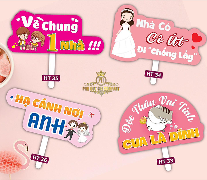 Hashtag chibi cưới