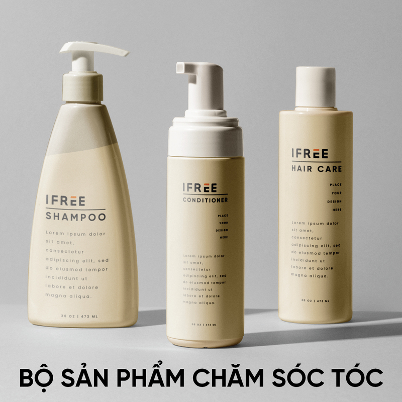 Bộ sản phẩm chăm sóc tóc - Gia Công Mỹ Phẩm Ifree - Công Ty TNHH Ifree Beauty