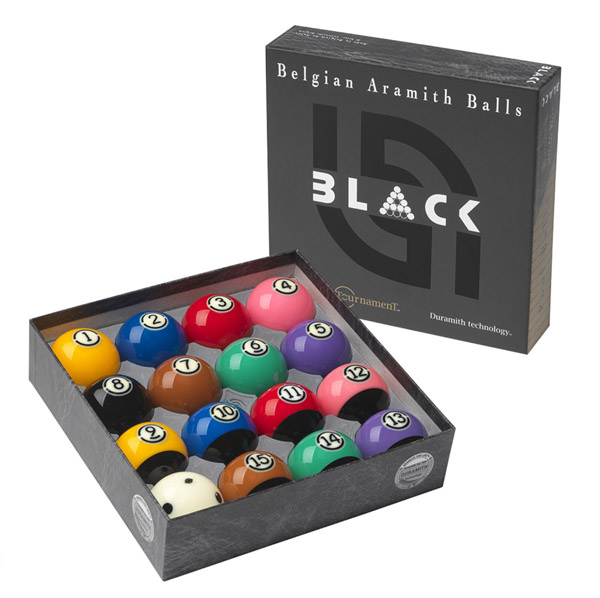 Bóng Belgian Aramith Balls Black - KKKing Billiards - Tư Vấn Thiết Kế Lắp Đặt Bàn Bi A