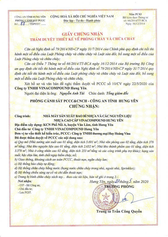 Chứng nhận