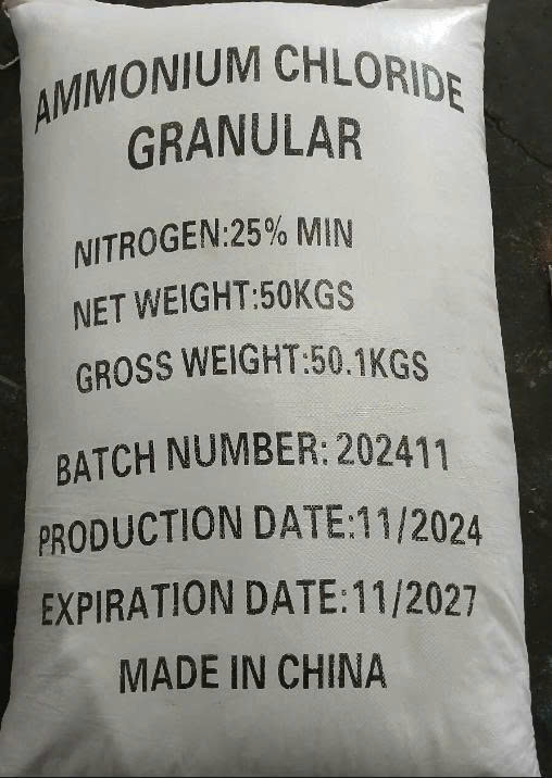 Phân bón Ammonium Chloride (CA) Mậu Hưng - Phân Bón Mậu Hưng - Công Ty TNHH Xuất Nhập Khẩu Thương Mại Dịch Vụ Vận Tải Mậu Hưng