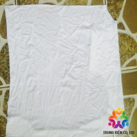 Giẻ lau Cotton trắng cỡ to - Vải Lau Trung Kiên - Công Ty TNHH Vải Lau Trung Kiên