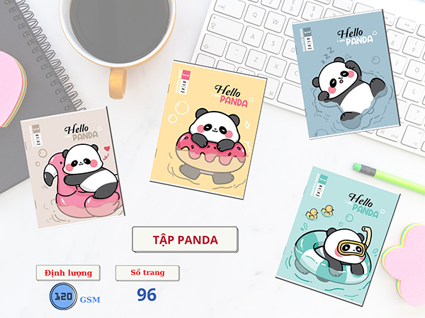 Tập Panda - Giấy Khải Minh - Công Ty TNHH MTV Sản Xuất Thương Mại Dịch Vụ Giấy Khải Minh