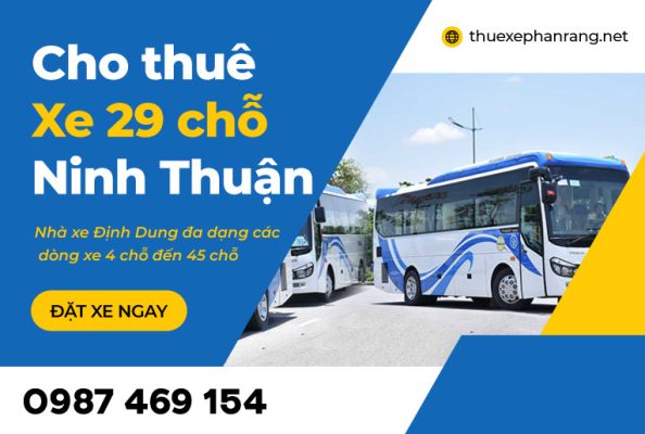 Cho thuê xe 29 chỗ tại Phan Rang Ninh Thuận