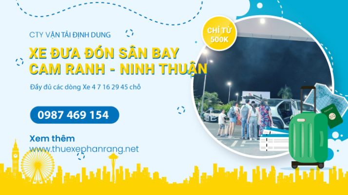 Thuê xe đưa đón sân bay Cam Ranh Ninh Thuận