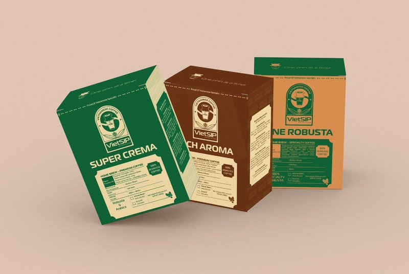 Thiết kế hộp giấy đựng cà phê - Thiết Kế Thương Hiệu & Bao Bì Bizbrand - Công Ty TNHH Bizbrand