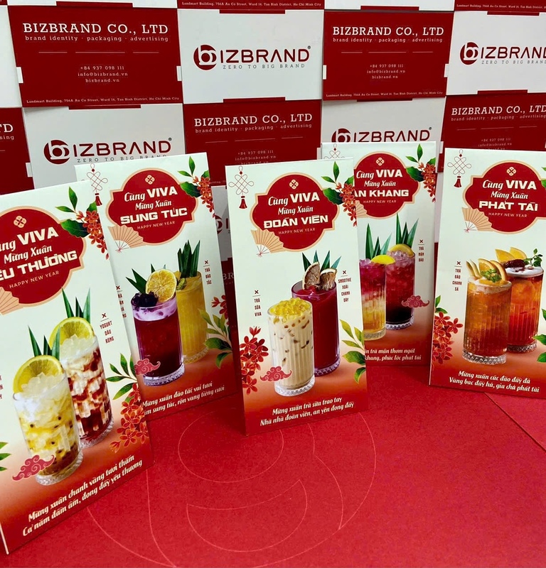 In ấn bao lì xì Viva