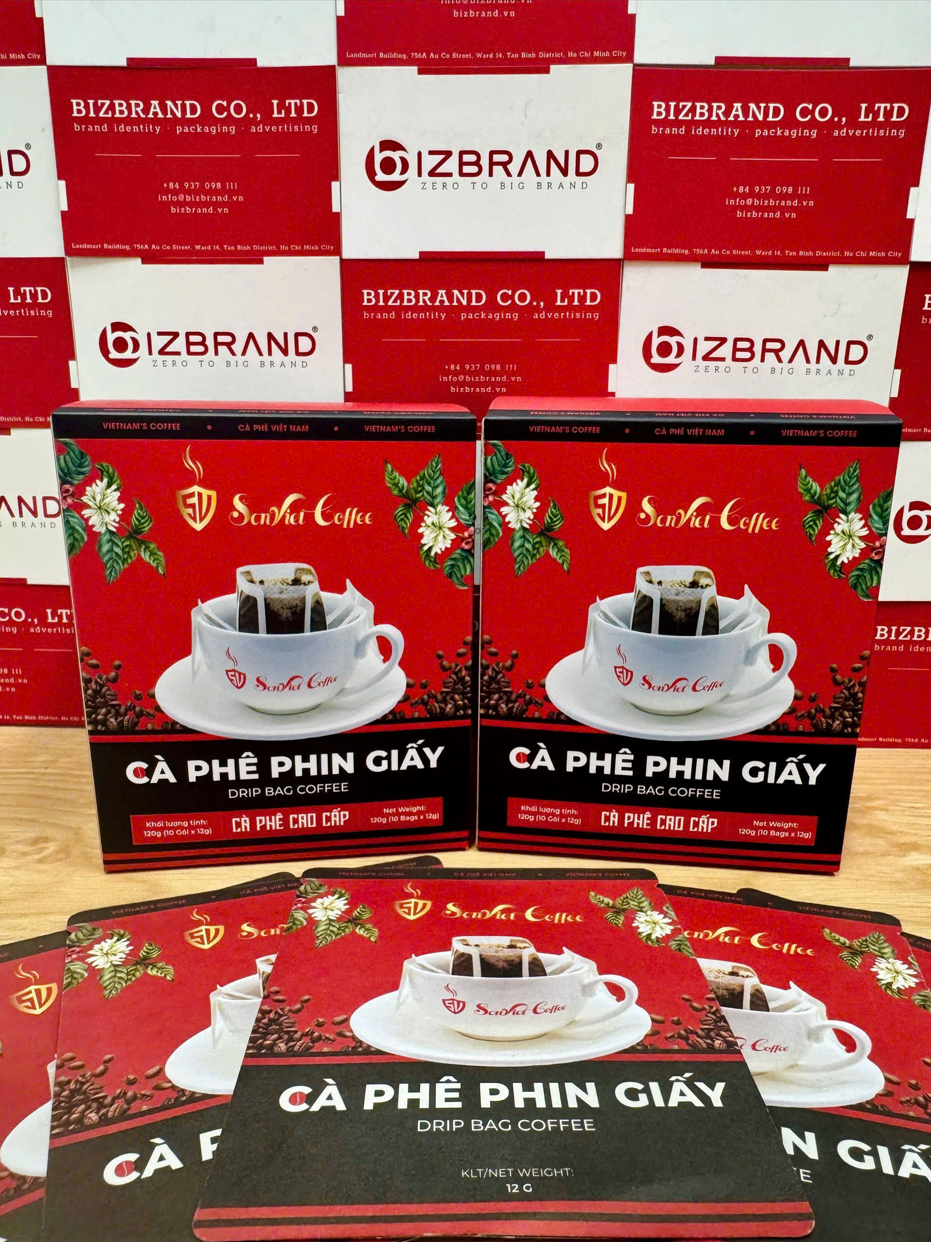 In ấn cà phê phin giấy - Công Ty TNHH Bizbrand