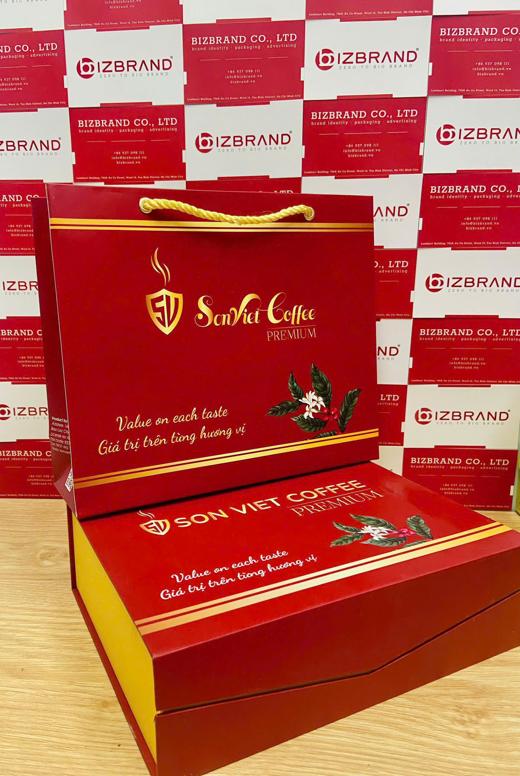 In ấn hộp cà phê cao cấp - Công Ty TNHH Bizbrand