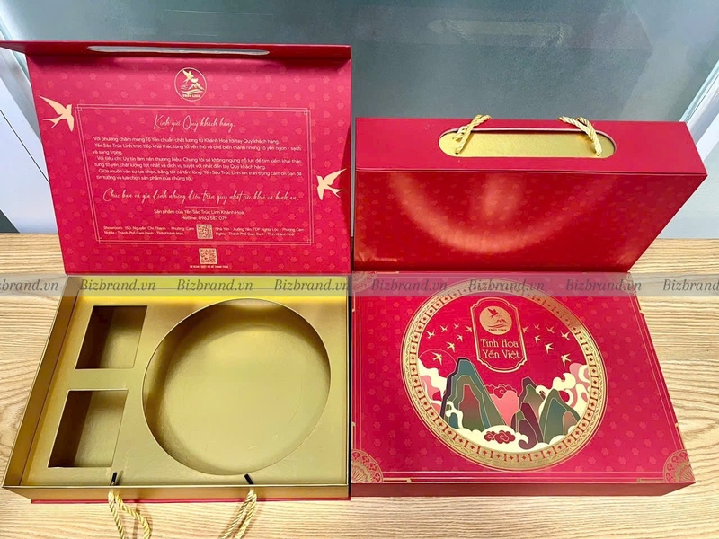 In ấn hộp yến sào