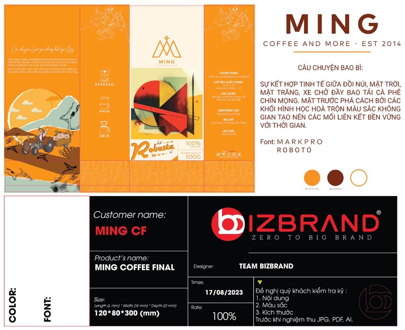 Thiết kế bộ nhận diện thương hiệu - Thiết Kế Thương Hiệu & Bao Bì Bizbrand - Công Ty TNHH Bizbrand