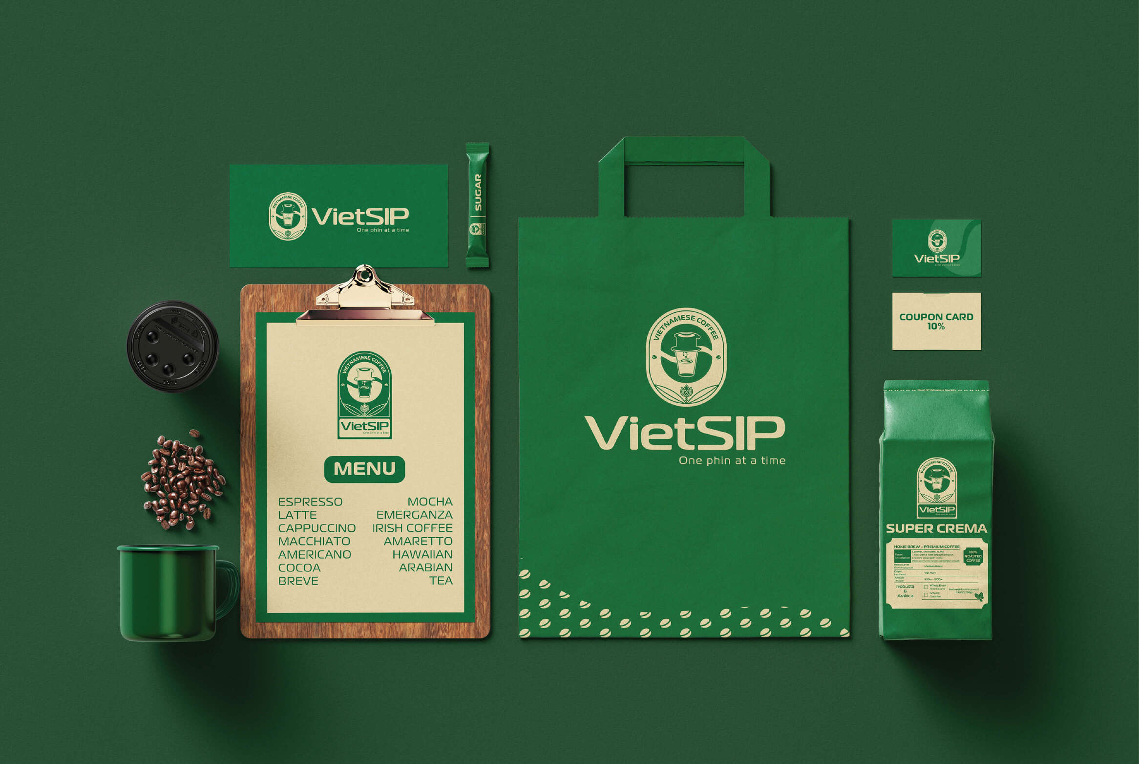 Thiết kế bộ nhận diện thương hiệu Vietsip - Công Ty TNHH Bizbrand