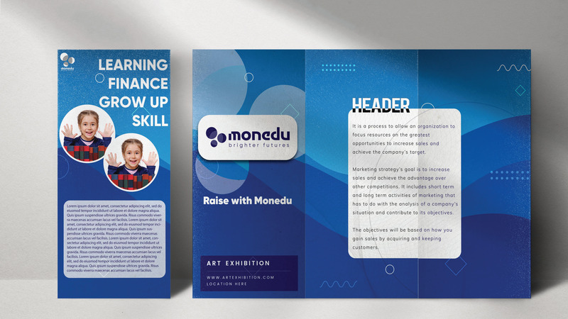 Thiết kế Brochure Monedu
