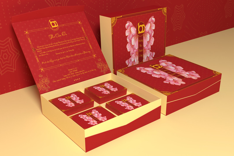 Thiết kế hộp quà tết