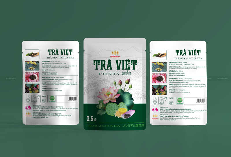 Thiết kế túi đựng trà