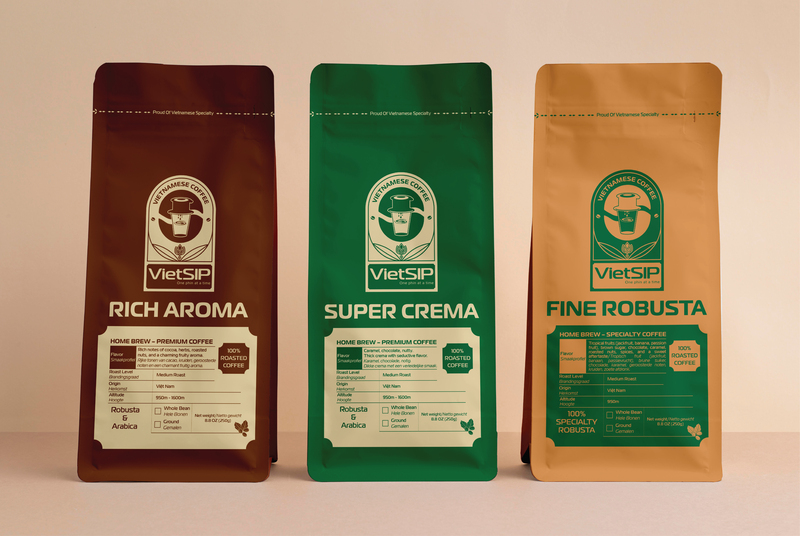 Thiết kế túi giấy đựng cà phê