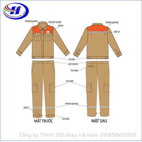 Quần áo bảo hộ lao động - Bảo Hộ Lao Động Hà Nam - Công Ty TNHH Dệt May Hà Nam