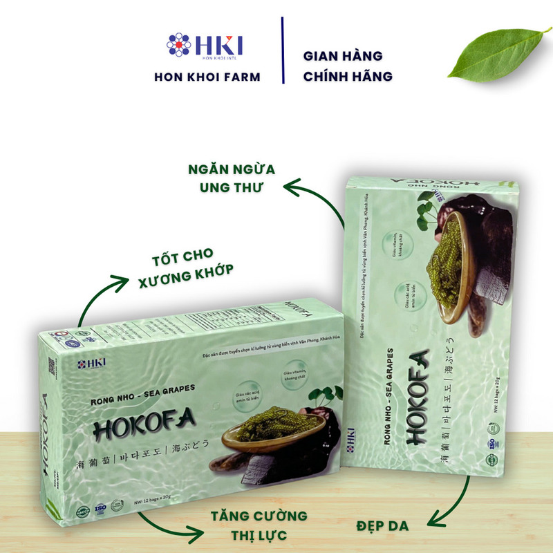 Rong nho tách nước Hokota