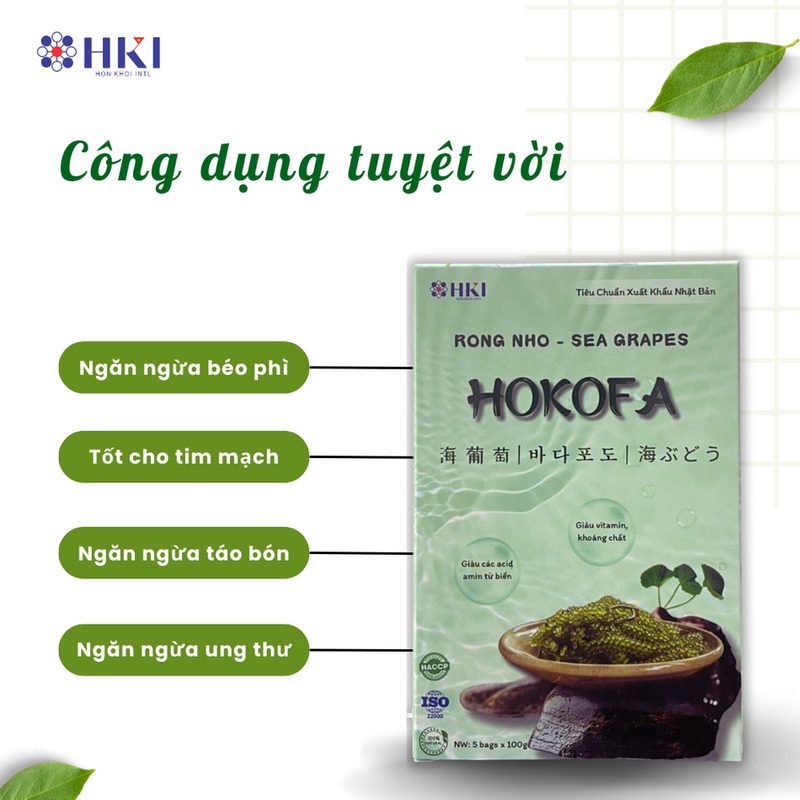 Rong nho tách nước Hokota