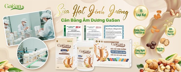 Sữa hạt Gasan - Công Ty TNHH Tập Đoàn Dinh Dưỡng Gasan