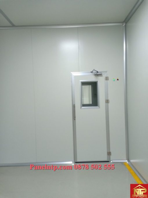 Cửa panel 1 cánh mở - Panel Chống Cháy NTP - Công Ty TNHH Vật Tư Xây Dựng NTP