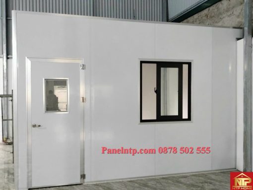 Cửa panel 1 cánh mở