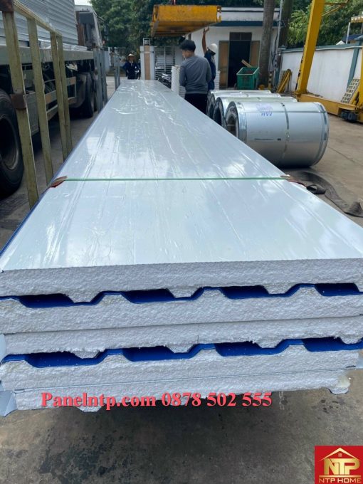 Mái panel rockwool
