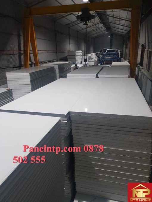 Vách ngăn panel PU - Panel Chống Cháy NTP - Công Ty TNHH Vật Tư Xây Dựng NTP