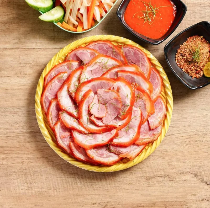 Giò heo ủ muối