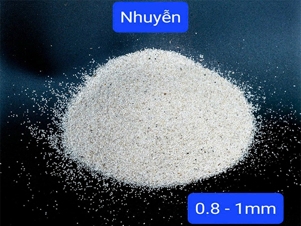 Cát nhuyễn 0.8 - 1mm