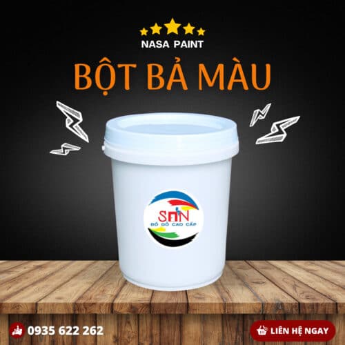 Bột bả màu - Sơn Gỗ Nasa Paint - Công Ty Trách Nhiệm Hữu Hạn Nasa Paint