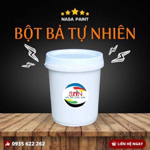 Bột bả tự nhiên - Sơn Gỗ Nasa Paint - Công Ty Trách Nhiệm Hữu Hạn Nasa Paint