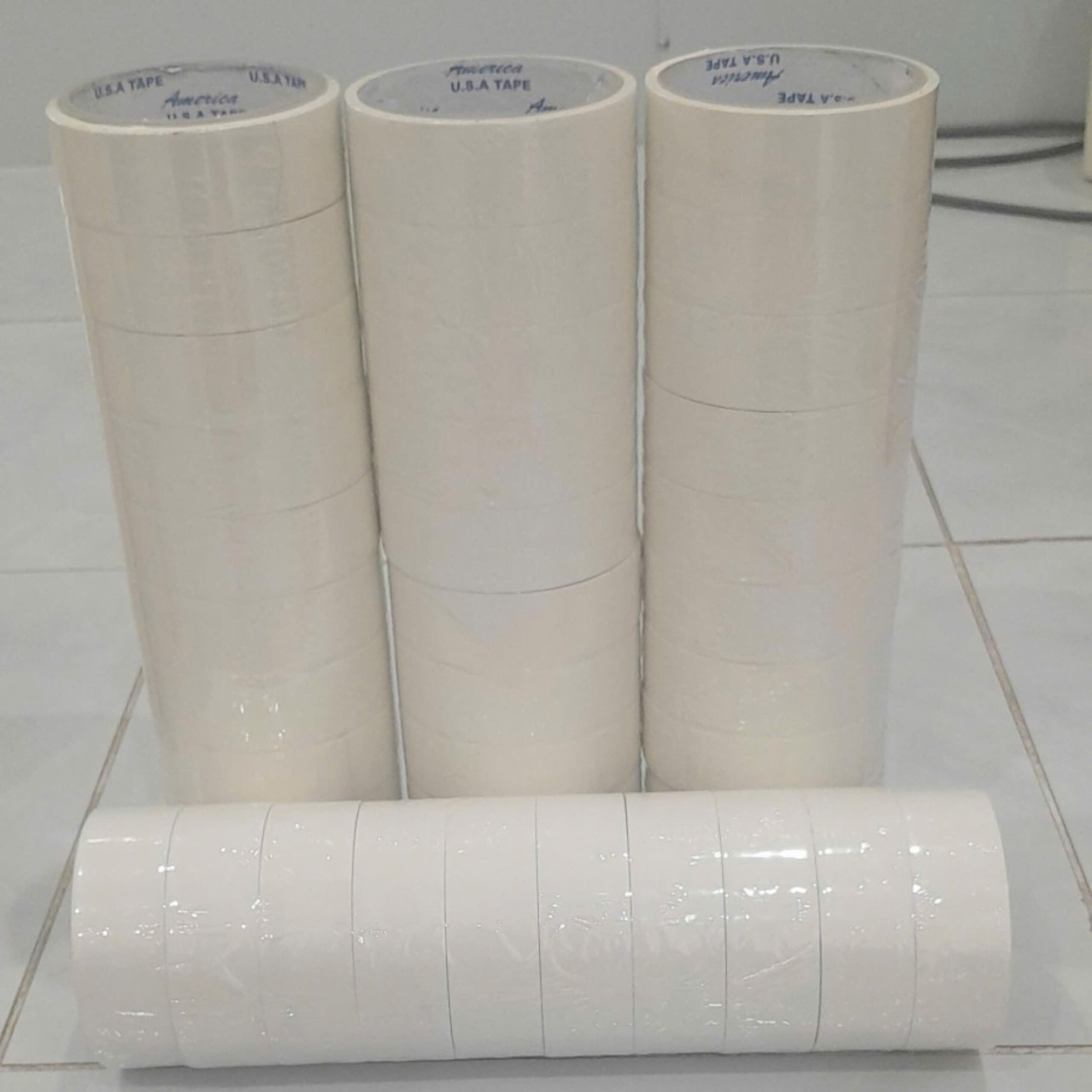 Băng keo simili trắng - Vật Liệu Đóng Gói VN - Công Ty TNHH Xuất Nhập Khẩu Gỗ Xẻ VN