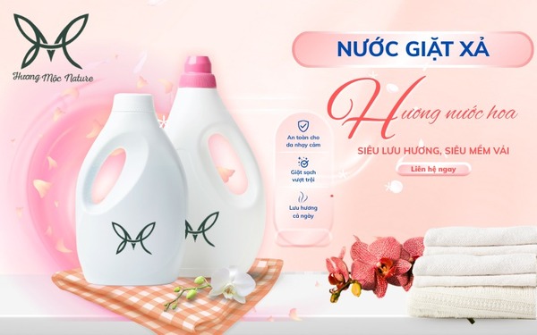 Gia công nước giặt xả - Hóa Mỹ Phẩm Hương Mộc - Công Ty Cổ Phần Hóa Mỹ Phẩm Hương Mộc