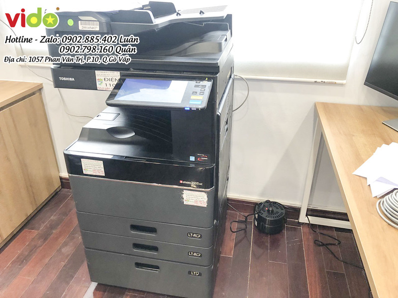 Cho thuê máy Photocopy màu Toshiba 3505AC tại Bình Thạnh, HCM - Cho Thuê Máy Photocopy Vido - Công Ty TNHH Dịch Vụ Tin Học Vido