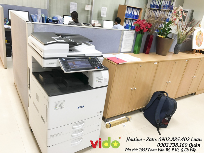 Cho thuê máy Photocopy Ricoh MP 3054 tại HCM - Cho Thuê Máy Photocopy Vido - Công Ty TNHH Dịch Vụ Tin Học Vido