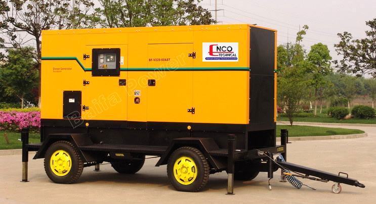 Vỏ chống ồn xe kéo - Máy Phát Điện - Công Ty Cổ Phần Giải Pháp Kỹ Thuật Năng Lượng Việt Nam