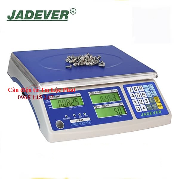 Cân đếm điện tử JCN Jadever chính hãng - Cân Điện Tử Tín Lộc Phát - Công Ty TNHH Thương Mại Và Dịch Vụ Cân Điện Tử Tín Lộc Phát