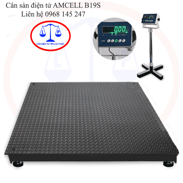 Cân sàn điện tử AMCELL B19S - Cân Điện Tử Tín Lộc Phát - Công Ty TNHH Thương Mại Và Dịch Vụ Cân Điện Tử Tín Lộc Phát