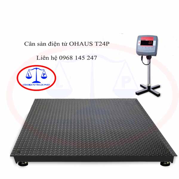 Cân sàn điện tử OHAUS T24P - Cân Điện Tử Tín Lộc Phát - Công Ty TNHH Thương Mại Và Dịch Vụ Cân Điện Tử Tín Lộc Phát