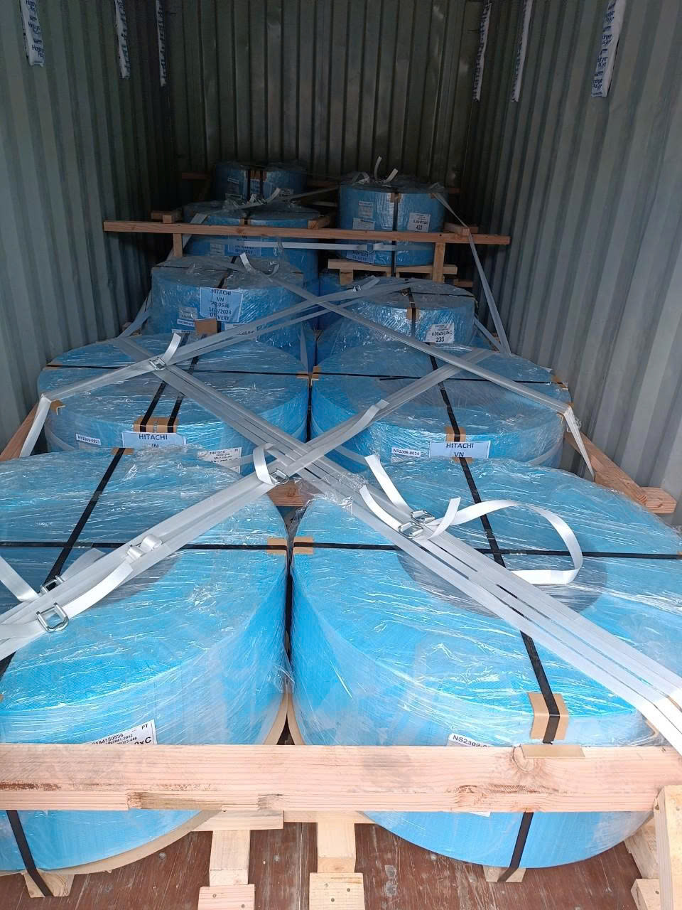 Lashing Steel Coil - cuộn tôn, cuộn thép