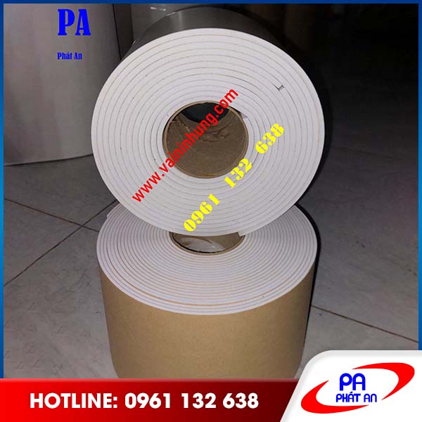 Mút xốp trắng cuộn - Vải Nhung Phát An - Công Ty TNHH Sản Xuất Thương Mại Phát An