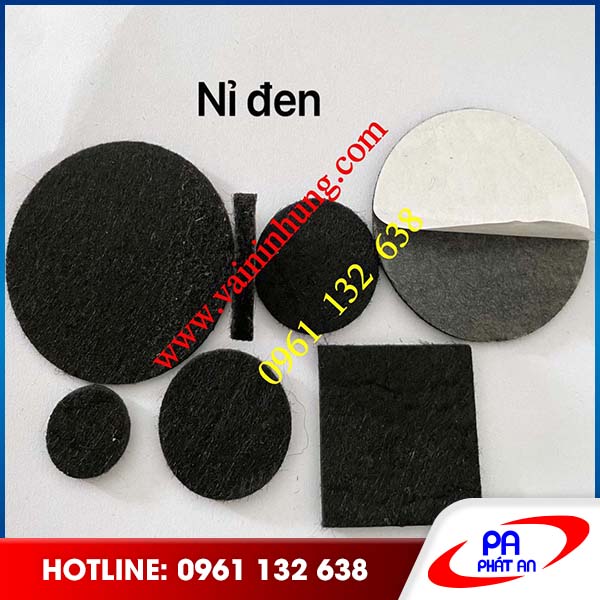 Vải nỉ đen tròn - Vải Nhung Phát An - Công Ty TNHH Sản Xuất Thương Mại Phát An